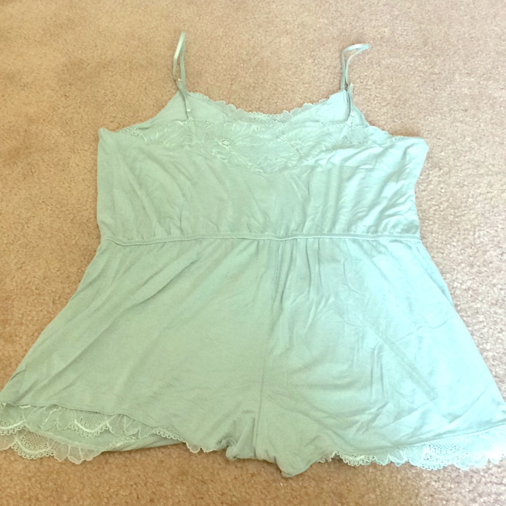 Mint Sleeping Rompers